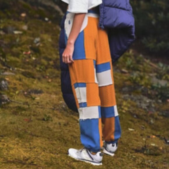 Free People FP Movement Freerider Vista Pants Size M | Bold Patchwork - Picture 7 of 8